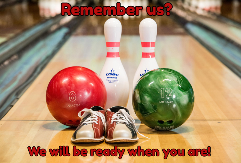 ball. pins, shoes