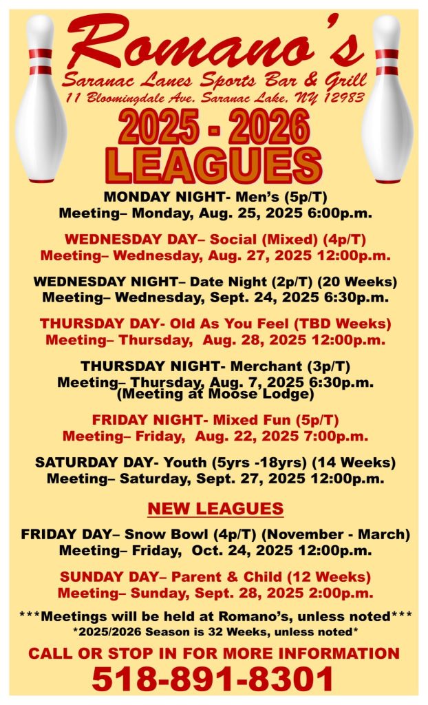 league scheudle